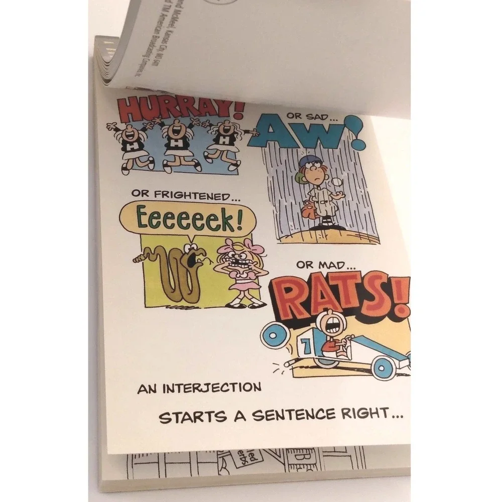 RETRO Schoolhouse Rock POSTCARD BOOK 1996 Vintage‎ Collectible New Complete!